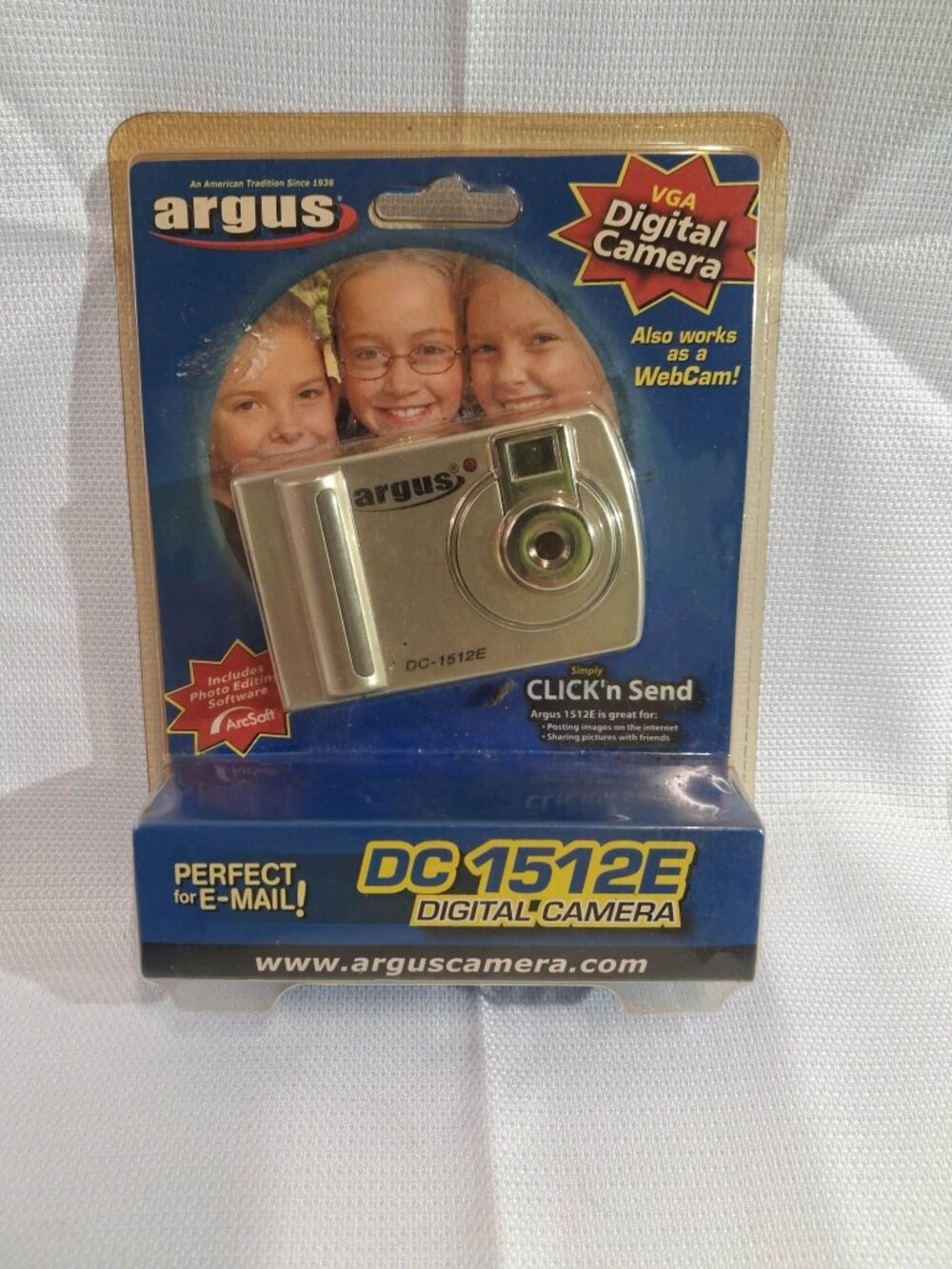 Vintage Argus DC1512E VGA Digital Camera